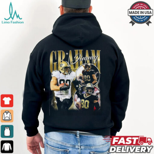 Vintage 90s Graphic Style Jimmy Graham Shirt