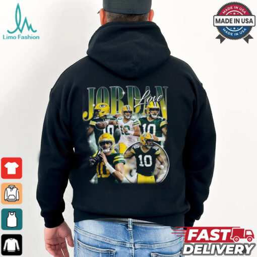 Vintage 90s Graphic Style Jordan Love Shirt