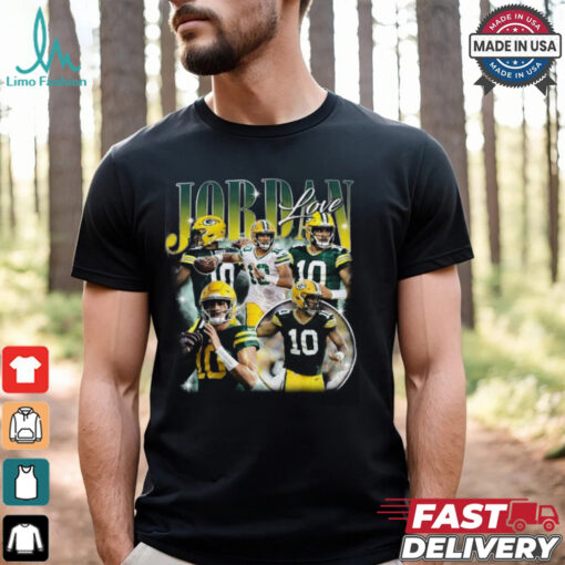 Vintage 90s Graphic Style Jordan Love Shirt