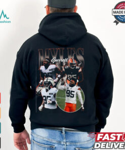 Vintage 90s Graphic Style Myles Garrett Tshirt