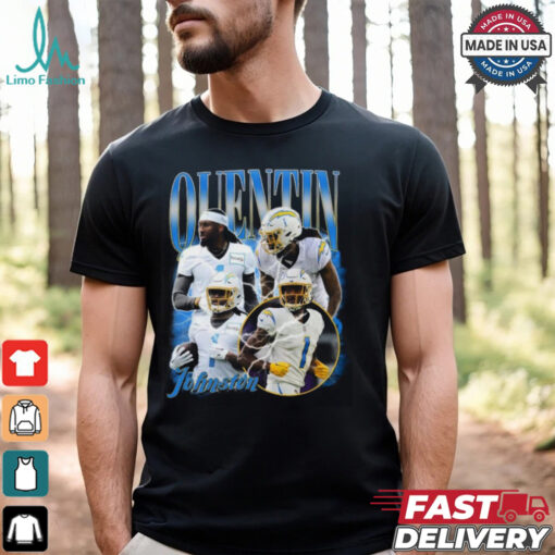 Vintage 90s Graphic Style Quentin Johnston Shirt