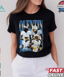 Vintage 90s Graphic Style Quentin Johnston Shirt