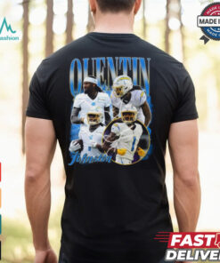 Vintage 90s Graphic Style Quentin Johnston Shirt