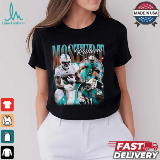 Vintage 90s Graphic Style Raheem Mostert Shirt