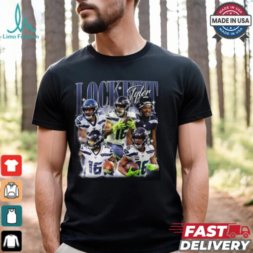 Vintage 90s Graphic Style Tyler Lockett Shirt
