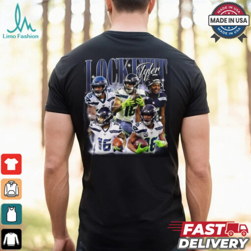 Vintage 90s Graphic Style Tyler Lockett Shirt