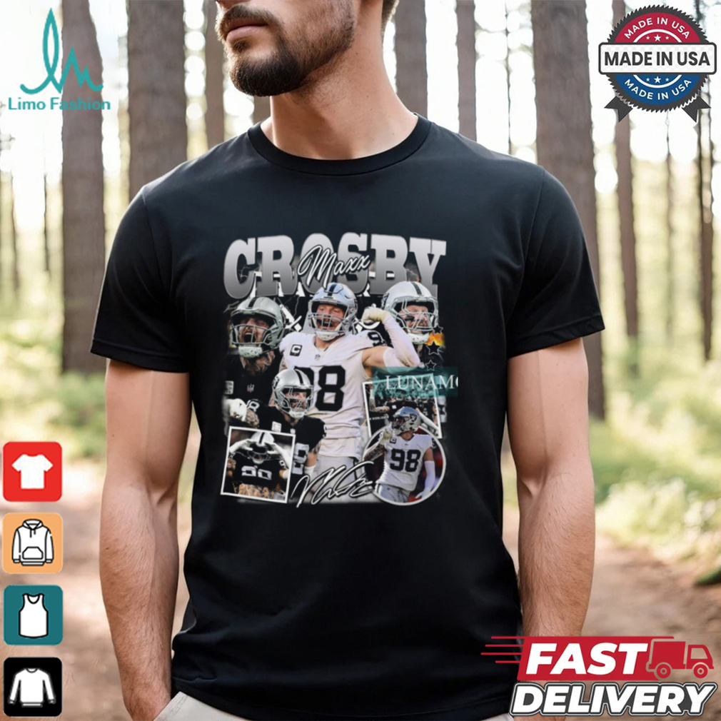 Vintage Maxx Crosby Shirt, Maxx Crosby Tshirt, Maxx Crosby Sweatshirt, Football Shirt Vintage Maxx Crosby Shirt, Maxx Crosby Tshirt, Maxx Crosby Sweatshirt, Football Shirt
