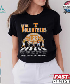 Volunteers Tennessee 133th Anniversary 1891 2024 Thank You For The Memories T Shirt