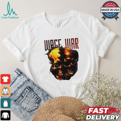 Wage War Band Skulls Shirt