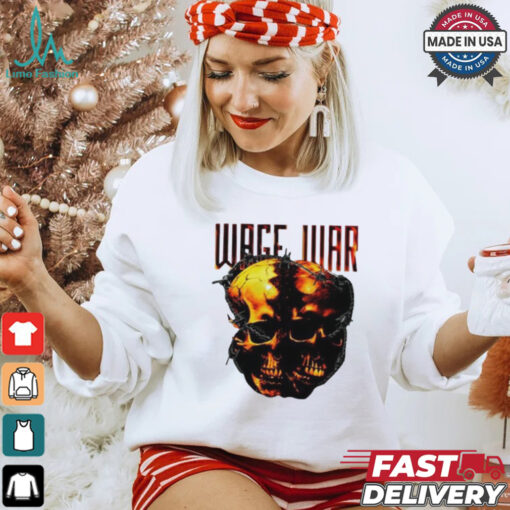 Wage War Band Skulls Shirt