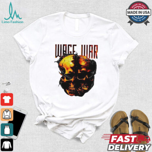 Wage War Band Skulls Shirt