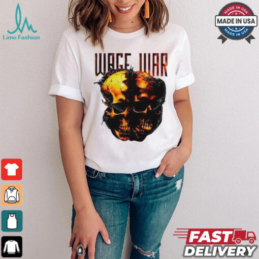 Wage War Band Skulls Shirt
