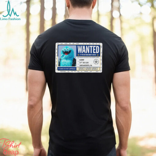 Wanted   Black T Shirt