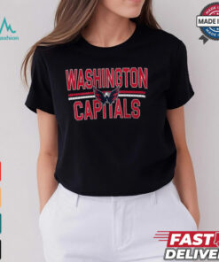 Washington Capitals Starter Mesh Look Team Name Logo Pullover shirt