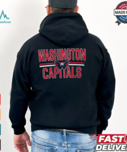 Washington Capitals Starter Mesh Look Team Name Logo Pullover shirt
