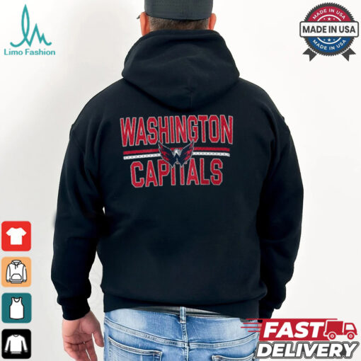 Washington Capitals Starter Mesh Look Team Name Logo Pullover shirt