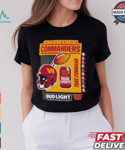 Washington Commanders Bud Light take Command shirt