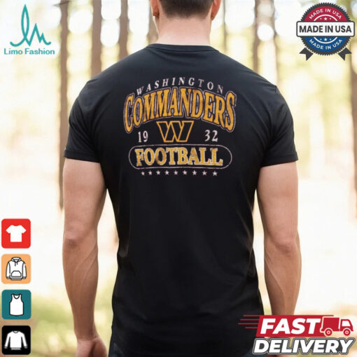 Washington Commanders Fanatics Heather Burgundy Official Retro Tri Blend T Shirt
