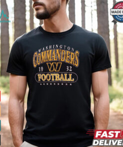Washington Commanders Fanatics Heather Burgundy Official Retro Tri Blend T Shirt