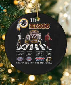 Washington Commanders The Redskins Legends Thank You For Memories Signatures 2024 Shirt