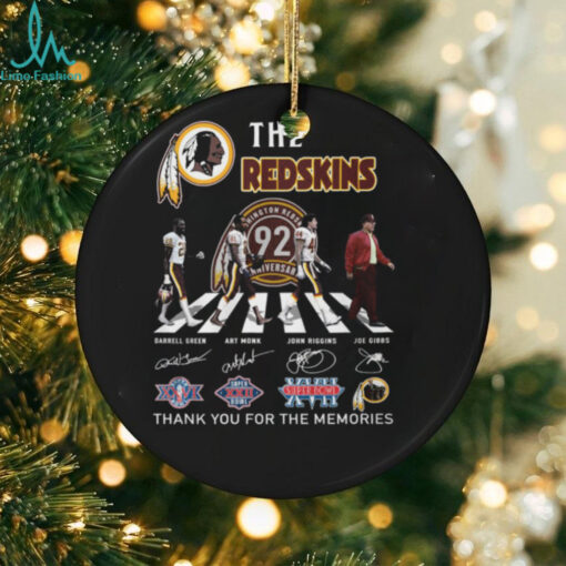 Washington Commanders The Redskins Legends Thank You For Memories Signatures 2024 Shirt