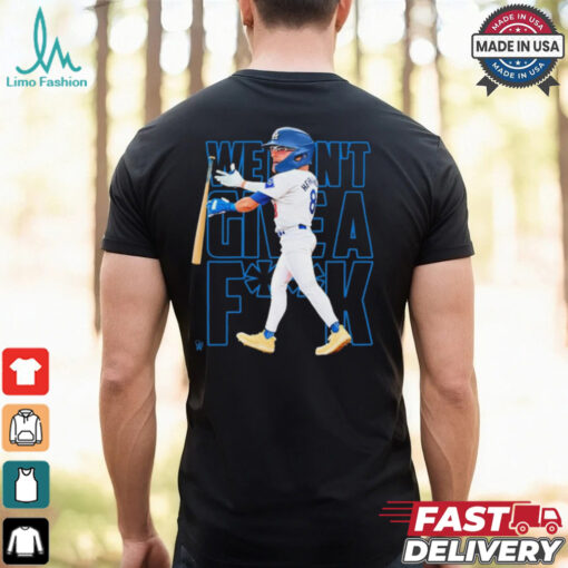 We Don’t Give A Fuck LA Dodgers Kike Hernandez MLB Players t shirt