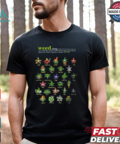 Weed Slang Definition Various Species T Shirt