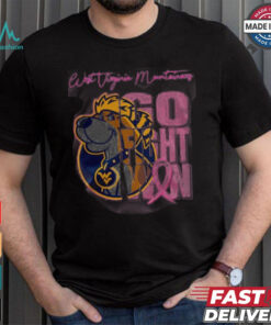 West Virginia Mountaineers – Tackle Breast Cancer Go Fight Win  T Shirt