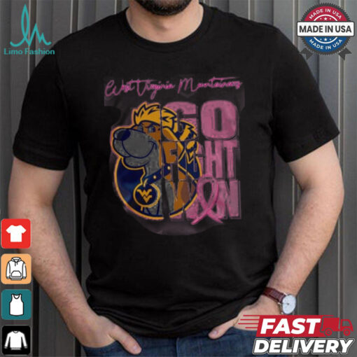 West Virginia Mountaineers – Tackle Breast Cancer Go Fight Win  T Shirt