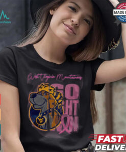 West Virginia Mountaineers – Tackle Breast Cancer Go Fight Win T Shirt