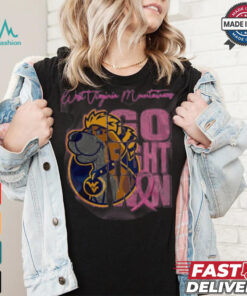 West Virginia Mountaineers – Tackle Breast Cancer Go Fight Win T Shirt