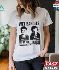 Wet Bandits Mugshot Home Alone Funny Christmas T Shirt