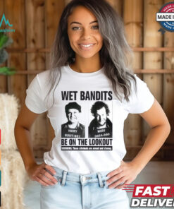 Wet Bandits Mugshot Home Alone Funny Christmas T Shirt
