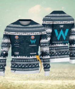 Williams Racing Customized Ugly Christmas Sweater Gift For Holiday