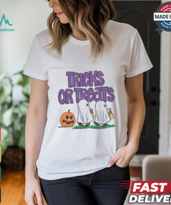 Women_s Peanuts Tricks Or Treats shirt