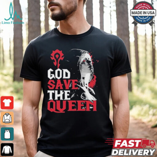 World Of Warcraft God Save The Queen Sylvanas Windrunner Shirt