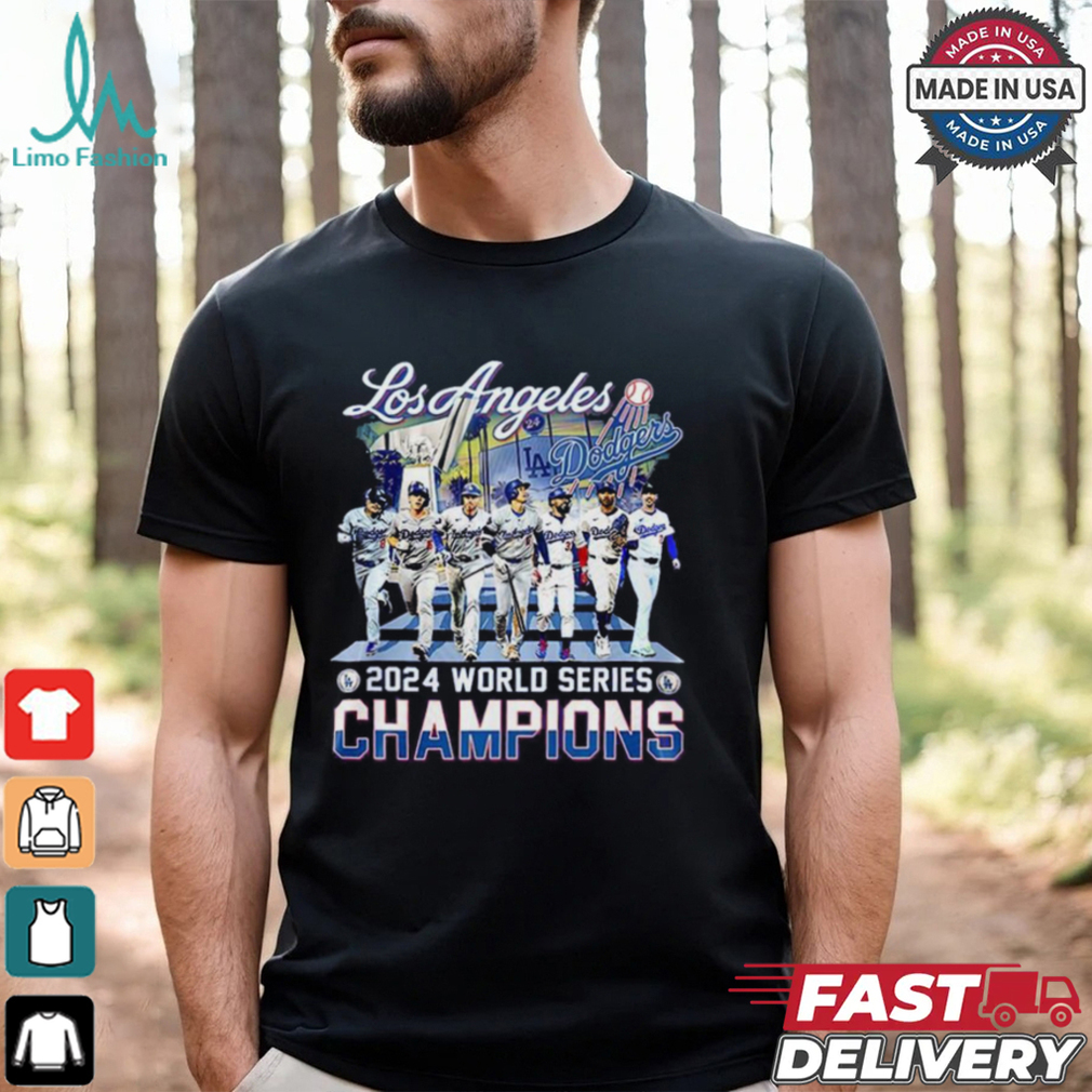 World Series Champs 2024 Los Angeles Dodgers OWA Walking Shirt World Series Champs 2024 Los Angeles Dodgers OWA Walking Shirt
