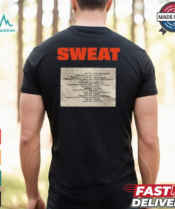 Xcx Source Sweat Logo The Crumpled Up Set List T shirt