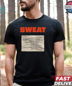 Xcx Source Sweat Logo The Crumpled Up Set List T shirt
