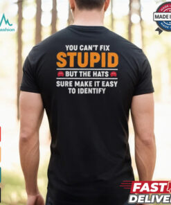 You Can’t Fix Stupid But The Hats Sure Make It Easy To Identify T shirt