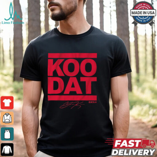 Younghoe Koo Koo Dat Atlanta Falcons Signature t shirt