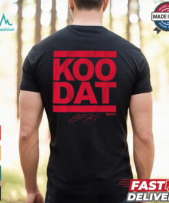 Younghoe Koo Koo Dat Atlanta Falcons Signature t shirt