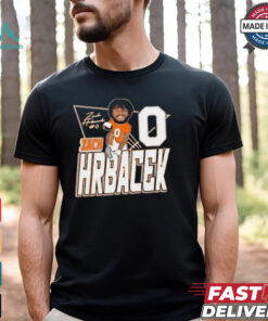 Zach Hrbacek 0 NCAA Sam Houston Bearkats football Caricature Signature t shirt