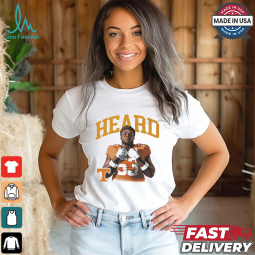 Zalance Heard Tennessee Volunteers Portrait t shirt