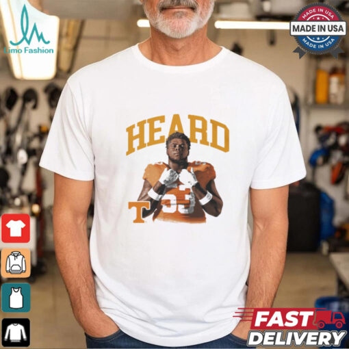 Zalance Heard Tennessee Volunteers Portrait t shirt