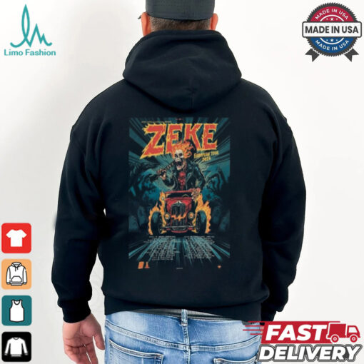 Zeke Band European Tour 2024 T shirt