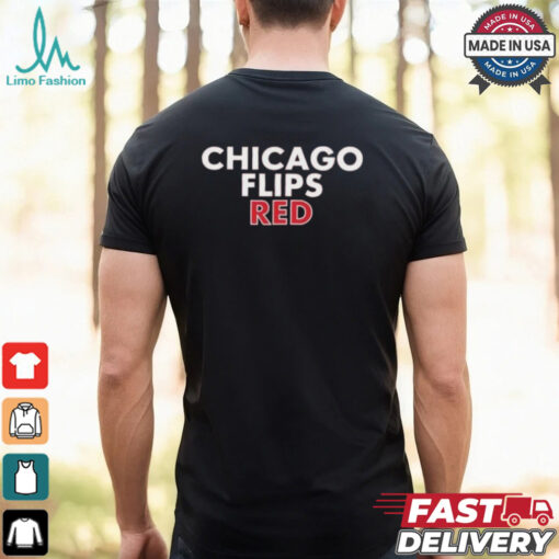 Zoe Leigh Chicago Flips Red T shirt