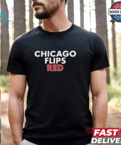 Zoe Leigh Chicago Flips Red T shirt