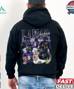 intage 90s Graphic Style Lamar Jackson shirt