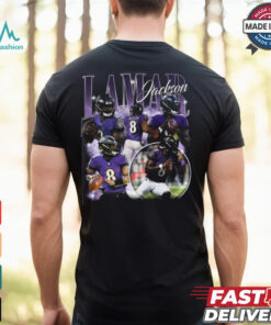 intage 90s Graphic Style Lamar Jackson shirt